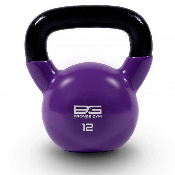 Гиря Bronze Gym в виниловой оболочке 12 кг