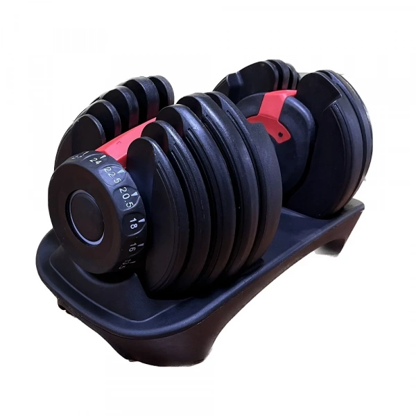 Aerofit AFGRB-24KG гантель регулируемая, вес от 2,5 кг до 24 кг