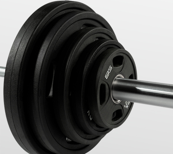 Прямой гриф для штанги Bronze Gym олимпийский 150 см BG-PA-BR-S002